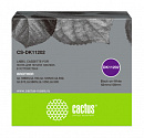 1449615 Картридж ленточный Cactus CS-DK11202 DK-11202 черный на белом для Brother P-touch QL-500, QL-550, QL-700, QL-800