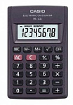 811342 Калькулятор карманный Casio HL-4A-W-EP черный 8-разр.