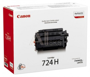 589789 Картридж лазерный Canon 724H 3482B002 черный (12500стр.) для Canon LBP-6750Dn