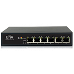 NSW2010-6T-POE-IN Коммутатор Uniview 6*100Mbps network ports (RJ45), including 4 PoE ports IEEE802.3,IEEE802.3u,IEEE802.3az,IEEE802.3x,IEEE802.3af,IEEE802.3at 1.2Gbps 0