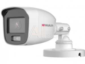 1870623 Камера видеонаблюдения аналоговая HiWatch DS-T500L(2.8mm) 2.8-2.8мм HD-CVI HD-TVI цв. корп.:белый