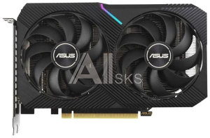 Видеокарта ASUS DUAL-RTX3060-O12G-V2//RTX3060 HDMI*1 DP*3 12G D6; 90YV0GB2-M0NA10