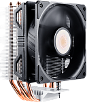 1000603926 Кулер для процессора/ Cooler Master Hyper 212 EVO V2 (150W, 4-pin, 154mm, tower, Al/Cu, fans: 1x120mm/62CFM/27dBA/1800rpm, 2066/2011-v3/2011/1366