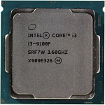 1677468 CPU Intel Core i3-9100F Coffee Lake OEM {3.60Ггц, 6МБ, Socket 1151v2} CM8068403358820/CM8068403377321