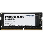 1884128 Память DDR4 4Gb 2666MHz Patriot PSD44G266682S RTL PC3-21300 CL19 SO-DIMM 260-pin 1.2В single rank