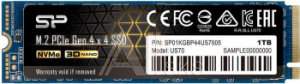 1522034 Накопитель SSD Silicon Power PCI-E 3.0 x4 1Tb SP01KGBP44US7005 M-Series UD70 M.2 2280