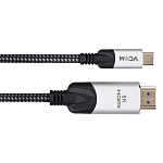 1940851 VCOM CU423MCV-1.8M Кабель-адаптер USB 3.1 Type-Cm --> HDMI A(m) 8K@30Hz, 1.8m ,Alumi Shell,VCOM <CU423MCV-1.8M> [4895182217980]