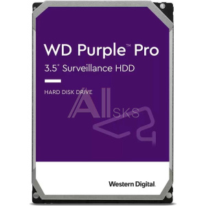 1866204 12TB WD Purple Pro (WD121PURP) {Serial ATA III, 7200- rpm, 256Mb, 3.5"}