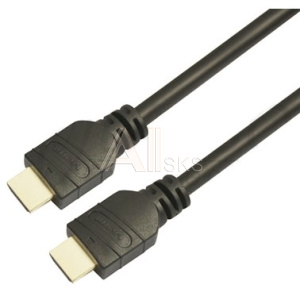 1883526 Кабель аудио-видео LAZSO WH-111 HDMI (m)/HDMI (m) 2м. Позолоченные контакты черный (WH-111(2M))