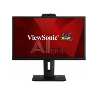 1969553 LCD ViewSonic 23.8" VG2440V черный {IPS 1920x1080 75Hz 4ms 250cd 178/178 D-Sub HDMI frameless speakers Pivot}