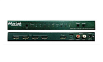111361 Коммутатор [500437] [500437] MuxLab [500437] 4х1 HDMI с деэмбедером аудио, HDMI 2.0 4K/60