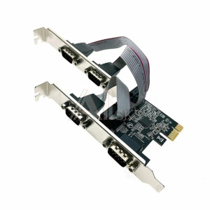 11020865 Контроллер Espada PCI-E, 4S модель FG-EMT04A-1-BU01 ver2, чип AX99100 (45826)