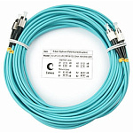 11053410 Cabeus FOP-50-FC-FC-25m Шнур оптический duplex FC-FC 50/125 mm OM3 25м LSZH