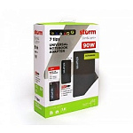 1271637 Адаптер для ноутбуков Storm SLU90/SLU90+, 90W, USB(2.1A), slim design + micro charger USB (MCM1)
