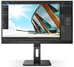 27" AOC Q27P2Q 2560x1440, LED, 16:9, IPS, 300cd, 1000:1, 50M:1, 4ms, 178/178, D-Sub, HDMI, DP, 4*USB3.2, 75Hz, Speakers, HAS, Pivot, Tilt, Swivel, Вну