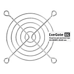 1995938 Exegate EX295261RUS Решетка для вентилятора 80x80 ExeGate EG-080MR (80x80 мм, металлическая, круглая, никель)
