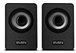 1870963 SVEN 135, чёрный, USB, акустическая система 2.0, мощность 2x3 Вт(RMS)