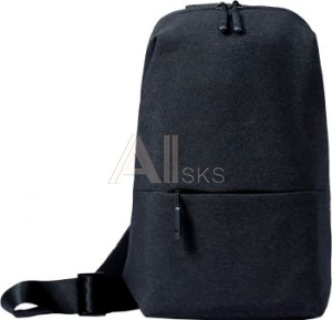1071209 Рюкзак для ноутбука 10" Xiaomi Mi City Sling Bag темно-серый полиэстер (ZJB4069GL)