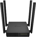 1000586998 Маршрутизатор TP-Link Маршрутизатор/ AC1200 Wireless Dual Band Router, 867 at 5 GHz +300 Mbps at 2.4 GHz, 802.11ac/a/b/g/n, 1 10/100 Mbps WAN port + 4 10/100 Mbps LAN