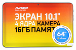 1415985 Планшет Digma Optima 1027N 3G SC7731E (1.3) 4C RAM1Gb ROM16Gb 10.1" TN 1024x600 3G Android 10.0 Go черный 0.3Mpix BT GPS WiFi Touch microSD 128Gb minU