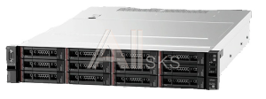 7X04A0BKEA Сервер LENOVO TCH ThinkSystem SR550 Rack 2U,Xeon 4210R 10C(2.4GHz/100W),16GB/2933MHz/2Rx8/RDIMM,noHDD LFF(upto8),RAID 930-8i,2xGb,noDVD,1x750W,2.8m p/c,XCCA