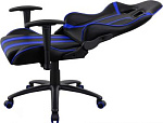 1030039 Кресло игровое Aerocool AC120 AIR-BB черный/синий сиденье черный/синий ПВХ/полиуретан с подголов. крестов.