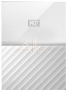 Western Digital My Passport HDD EXT 2Tb, USB 3.0, 2.5" White (WDBLHR0020BWT-EEUE)