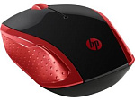 1016357 Мышь HP 200 Emprs красный оптическая (1000dpi) беспроводная USB для ноутбука (2but)