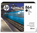 3ED86A Cartridge HP 864 для PageWide XL 4200, черный, 500 мл