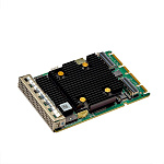 11059713 RAID-контроллер Broadcom 9562-16i SGL (05-50137-00) OCP 3.0, RAID 0,1,5,6,10,50,60, 16port (2 * int SFF8654), 8GB Cache, 3916ROC, RTL Заказ от $ 10
