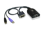 KA7166-AX ATEN USB DVI Virtual Media KVM Adapter with Smart Card Support