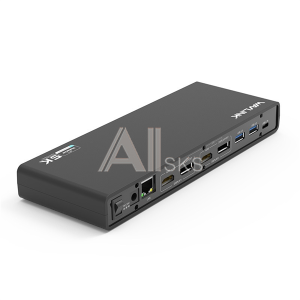 WL-UG69DK1 Docking Station WAVLINK USB-CandUSB3.0 Ultra 5K(Dual 4K) Universal Include 20V/2.5A Power Adaper/ 6xUSB3.0/2xDP 4K 60HZ/2xHDMI 4K 60HZ/1xGigabit LAN/1