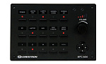 49418 Контроллер Crestron MPC-M20-B-T с 15 программируемыми кнопками, наклейками с задней подсветкой, обратной связью на светодиодах, 5-сторонней подушкой н