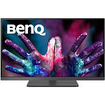1990130 LCD BenQ 27" PD2705U {IPS 3840x2160 60Hz 5ms 1200:1 350cd HDMI DisplayPort 3xUSB3.0 USB-C(65W) Thunderbolt3 Speakers HAS Pivot}