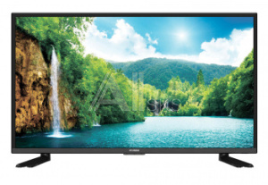 1093401 Телевизор LED Hyundai 43" H-LED43F408BT2S черный/FULL HD/60Hz/DVB-T/DVB-T2/DVB-C/DVB-S2/USB/WiFi/Smart TV (RUS)