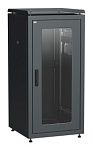 1701268 Шкаф серверный ITK (LN05-24U66-GM) 24U 600x600мм пер.дв.стекл металл 2 бок.пан. 1000кг черный 515мм 94кг 120град. 1250мм IP20