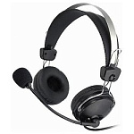 1142974 A4Tech HS-7P, Черный {Гарнитура стерео, монитор. типа, закрытые, рег. громкости с выкл, 20-20000Гц 32 Ом 97дБ, кабель, 3.5 jack 3 pin} 1142974 A4Tech HS-7P, Черный {Гарнитура стерео, монитор. типа, закрытые, рег. громкости с выкл, 20-20000Гц 32 Ом 97дБ, кабель, 3.5 jack 3 pin}