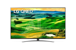 3205336 Телевизор LG 50" 4K/Smart 3840x2160 TV webOS темно-серый 50QNED816QA.ADKG