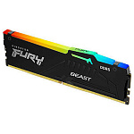 1000734098 Память оперативная/ Kingston 8GB 6000MT/s DDR5 CL36 DIMM FURY Beast RGB EXPO