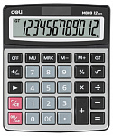 1901460 Калькулятор настольный Deli EM889 серебристый 12-разр.