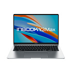 1000722120 Ноутбук/ Infinix Inbook Y3 MAX_YL613 16"(1920x1200 IPS)/Intel Core i5 1235U(1.3Ghz)/16384Mb/512SSDGb/noDVD/Int:Intel Iris Xe Graphics/BT/WiFi/70WHr