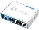 7000014475 Маршрутизатор/ hAP ac lite Dual-Concurrent 2.4/5GHz AP, 802.11ac, Five Ethernet ports, PoE-out on port 5, USB for 3G/4G support