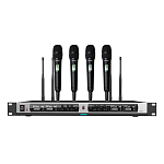 D5841 DSPPA Беспроводная микрофонная система True Diversity UHF (4 ручных микрофона)