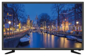 1004618 Телевизор LED Hyundai 39" H-LED39R403BT2 черный/HD READY/60Hz/DVB-T/DVB-T2/DVB-C/USB (RUS)