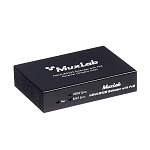 107975 Приемник HDMI / HDBT [500454-PoE-RX] MuxLab 500454-PoE-RX, управление RS232, UHD-4K до 70м, питание PoE и от сети 220