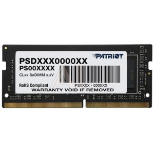 1376080 Модуль памяти для ноутбука SODIMM 16GB PC25600 DDR4 PSD416G320081S PATRIOT
