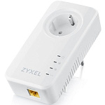 1883483 Сетевой адаптер Powerline Zyxel PLA6457 PLA6457-EU0201F AV2400 Gigabit Ethernet (упак.:2шт)