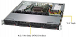 1206792 Сервер SUPERMICRO Платформа SYS-5019C-M C246 1G 2Р 1x350W