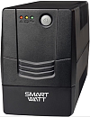 Источник бесперебойного питания SMARTWATT ИБП линейно-интерактивный, 850/480 ВА/Вт, напольный, LED индикация, розетки Shuko - 2 шт., встр. АКБ 1*9 Ач