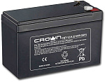 1000403573 Батарея CROWN напряжение 12В, ёмкость 9.2 А/Ч, размеры (мм) 151х65х95, вес 2,5 кг, тип клеммы - F2, тип АКБ - свинцово кислотная с загущеным